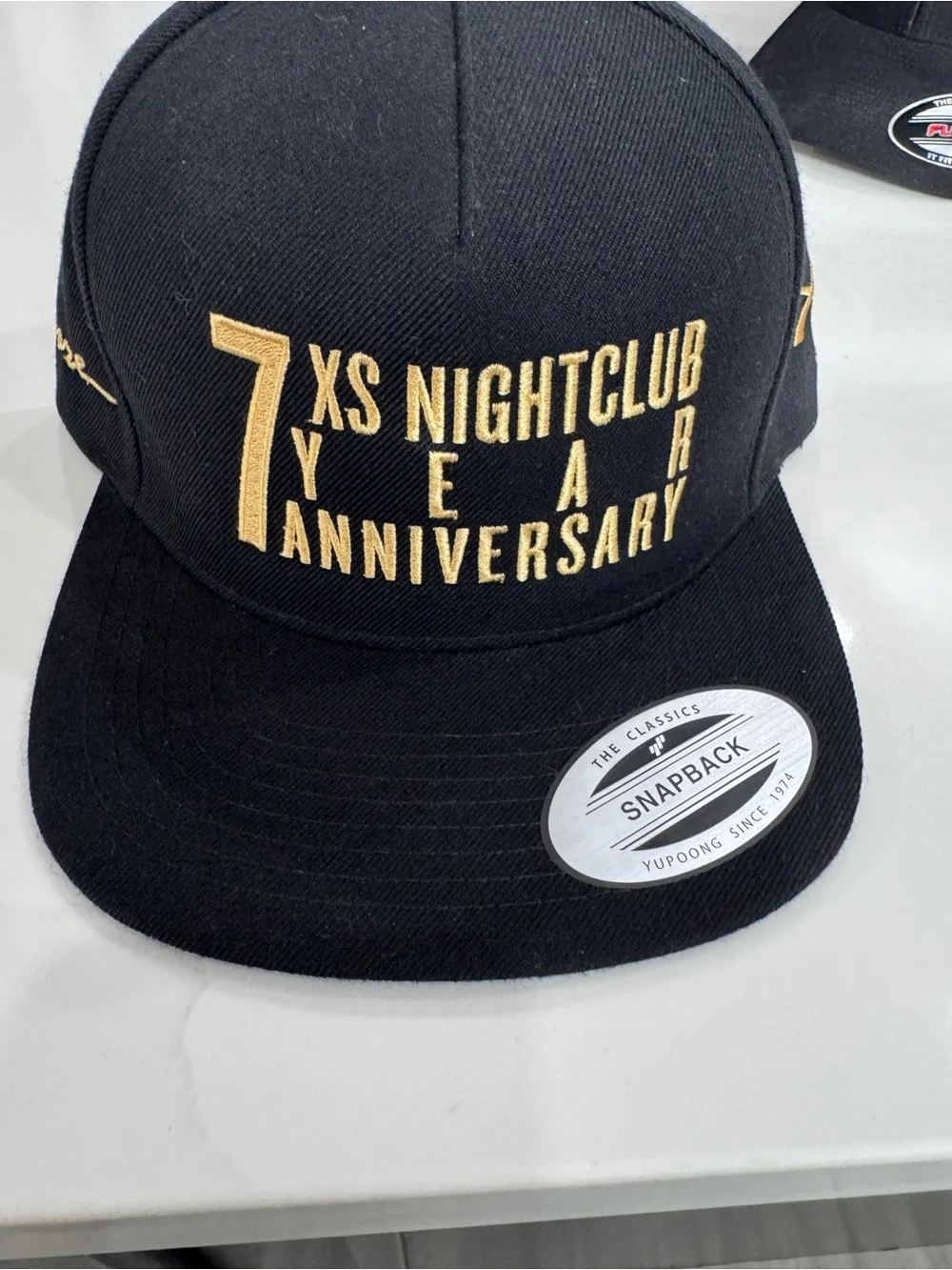 Snapback Hat - Black/Gold